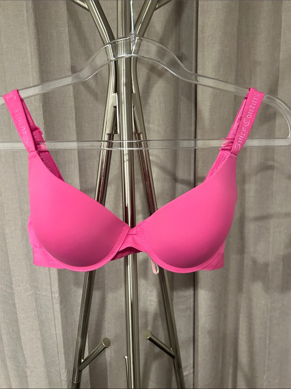 Juicy Couture Hot Pink Molded Underwire Bra